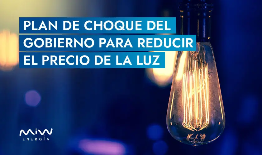 plan de choque rebajar factura de luz