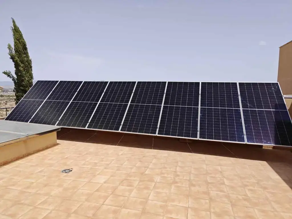 instalación de paneles solares