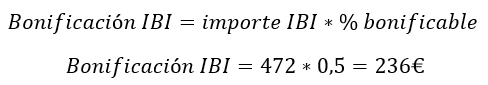 bonificación ibi placas solares